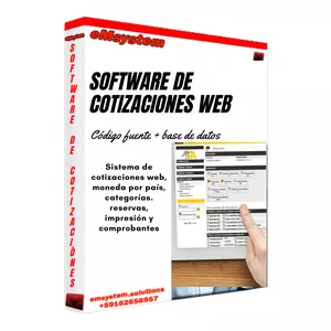 Imagen de portada para Curso online Software de cotizaciones web