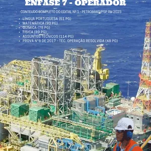 Imagem de capa para o Ebook (COMBO) APOSTILA CONCURSO PETROBRAS/TRANSPETRO - TÉCNICO DE OPERAÇÃO JR. + 5 PROVAS RESOLVIDAS