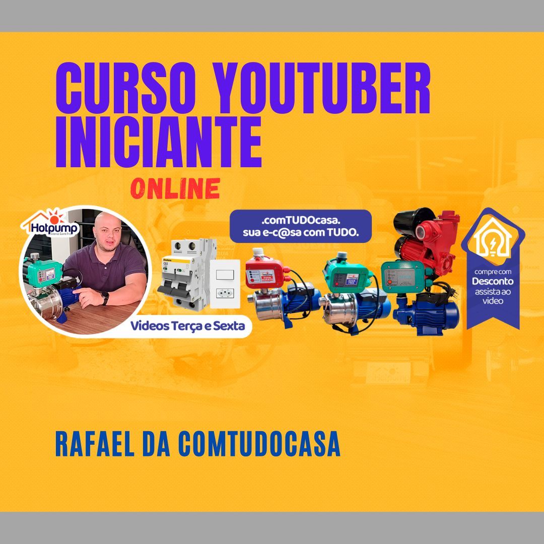 Imagem do curso YouTuber Iniciante - Técnico Instalador/Lojista