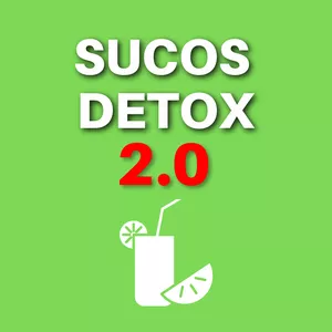 Imagem de capa para o Ebook Sucos Detox 2.0
