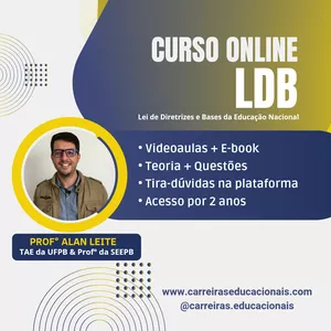Imagem de capa para o Curso online LDB para Concursos - Lei de Diretrizes e Bases
