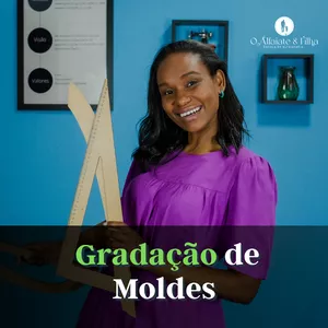 Imagem de capa para o Curso online Gradação de Moldes