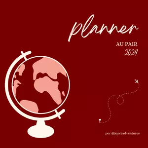 Imagem de capa para o Ebook Planner Au Pair 2024