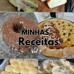 Imagem de capa para o Ebook Minhas Receitas Vol 1 