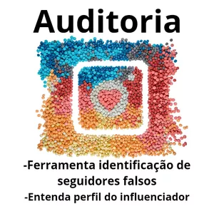 Imagem de capa para o Ebook Auditoria Seguidores Falsos descubra e Transforme Suas Parcerias no Instagram ... Não se deixe enganar