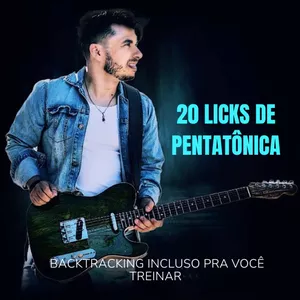 Imagem de capa para o Curso online 20 licks Pentatônica