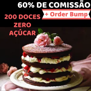 Curso 200 Doces Zero Açúcar