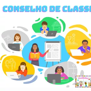 Imagem de capa para o Curso online *Cartaz Conselho de Classe*    