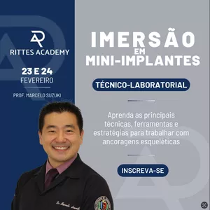 Imagem de capa para o Evento presencial Evento Mini Implante