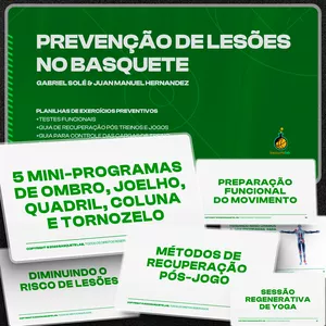 Imagem do curso eBook de Prevenção de Lesões para Jogadores de Basquete