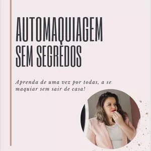 Imagem de capa para o Ebook Ebook - Automaquiagem sem Segredos 