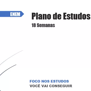 Imagem de capa para o Curso online Cronograma de Estudos | ENEM