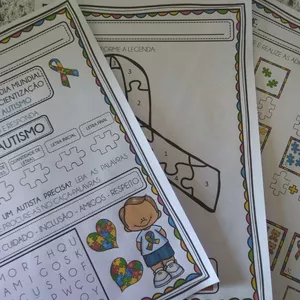 Imagem de capa para o Ebook Pack de Atividades: Autismo