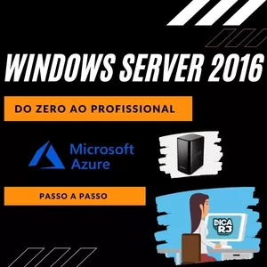 Imagem de 🏆 Windows Server 2016  do básico ao profissional, totalmente passo a passo (40 horas de curso) criado por Dicarj & Notecursos na hotmart
