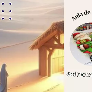 Imagem de capa para o Curso online Aula Pintura Papai Noel com presentes