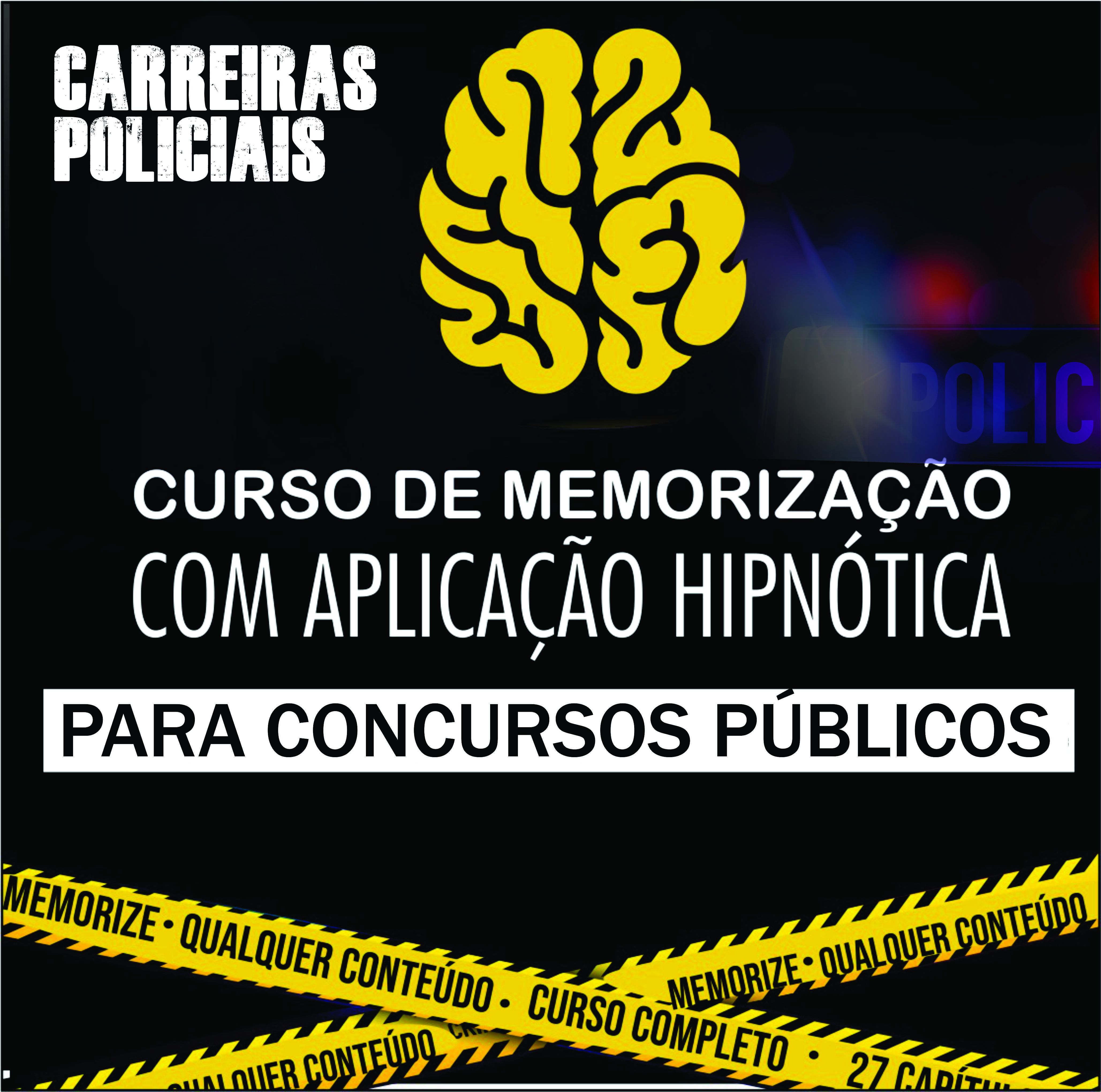 Imagem do curso Curso de Memorização com Aplicação Hipnótica para CONCURSOS DE CARREIRAS POLICIAIS