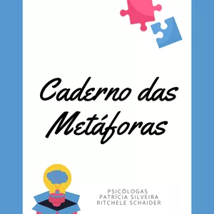 Imagem de capa para o Ebook Caderno das Metáforas