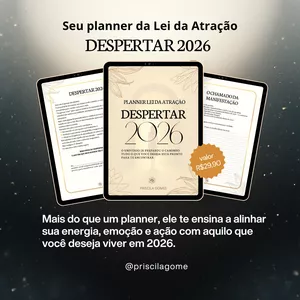 Imagem de capa para o Ebook Desperta 2026: O Planner de Manifestação para Mulheres Ambiciosas