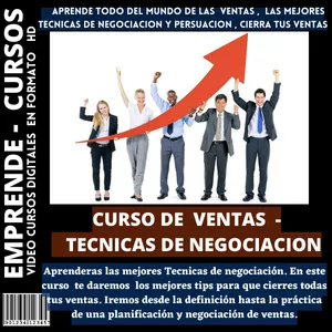 Imagen de portada para Curso online CURSO DE VENTAS - LAS TECNICAS DE NEGOCIACION 