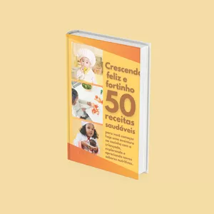 Imagem de capa para o Ebook Crescendo feliz e fortinho
