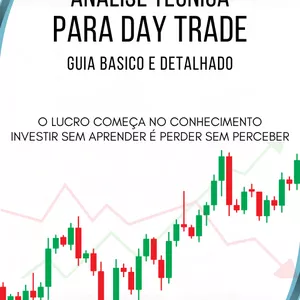 Imagem de capa para o Ebook Analise Tecnica Para Day Trade Guia Basico e Detalhado