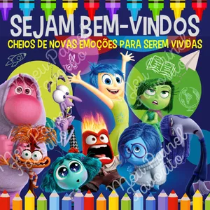 Imagem de capa para o Curso online Painel Escolar de Bem-vindos Divertidamente 