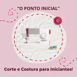 Imagem de capa para o Curso online CURSO DE CORTE E COSTURA PARA INICIANTES