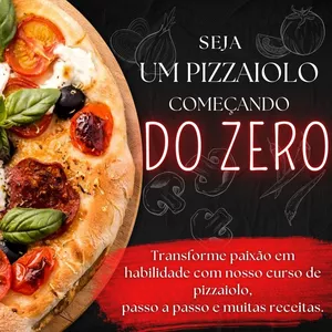 Imagem do curso Seja um pizzaiolo começando do zero: Guia completo para aprender a fazer pizzas!