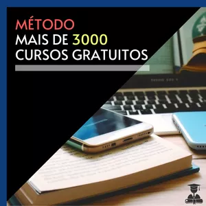 Imagem de capa para o Ebook Método Mais de 3000 Cursos Gratuitos.