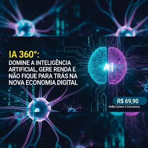Imagem de capa para o Curso online IA 360° Domine a Inteligência artificial