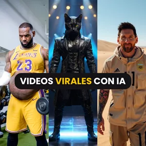 Imagen de portada para Curso online Videos virales con IA