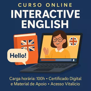 Imagem do curso Curso de Inglês Online 