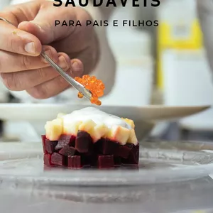 Imagem de capa para o Ebook Receitas saudáveis para pais e filhos