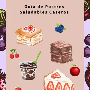 Imagen de portada para Curso online De la Cocina a tu Bienestar: Guía de Postres Saludables Caseros