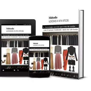 Imagem de capa para o Ebook Método looks infinitos 120 looks com apenas 15 peças