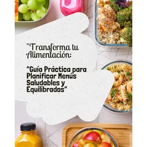 Imagen de portada para Ebook Guía práctica para planificar menús saludables y equilibrados
