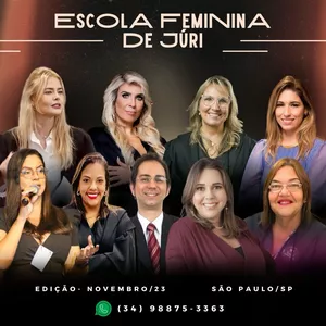 Imagem de capa para o Evento presencial Escola Feminina do Júri - edição III