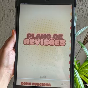 Imagem de capa para o Ebook Plano de revisões