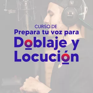 Imagen de portada para Curso online Prepara tu Voz para Doblaje y Locución