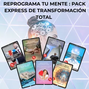 Imagen de portada para Curso online Reprograma tu mente: Pack Express de Transformación Total