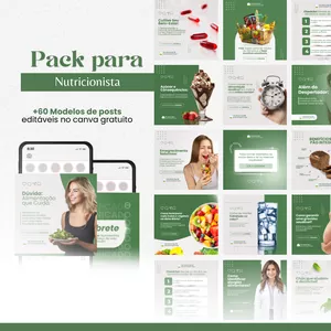 PACK NUTRICIONISTA por Carol Costa