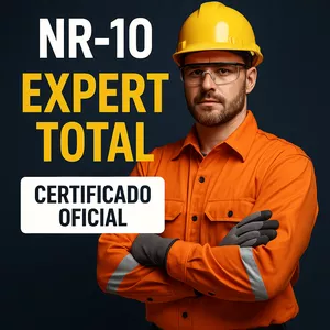Imagem do curso NR-10 Expert Total – Certificado Oficial 