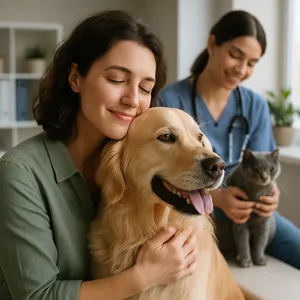Imagem de capa para o Curso online Cuidar com Amor: Bem-Estar para Pets e Tutores