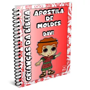 Apostila de Moldes para recurso Visual Bíblico - Davi e Golias