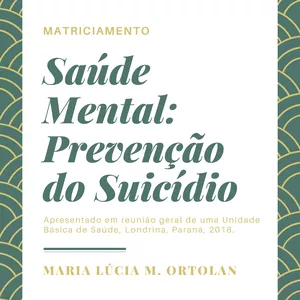 Imagem de capa para o Ebook Matriciamento em Saúde Mental: Prevenção do Suicídio
