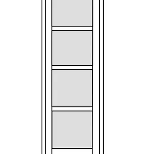 Imagem de capa para o Ebook PORTA DE GIRO 1 FOLHA COM 3 TRAVESSAS EM TELA - LINHA 30