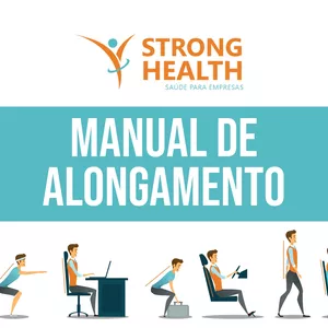 Imagem de capa para o Ebook Ginástica Laboral - Alongamento em Casa