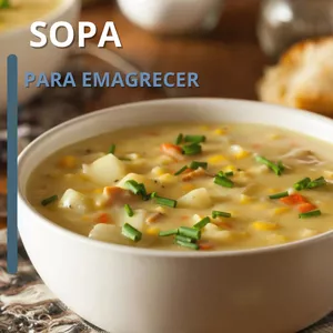 Imagem de capa para o Ebook Sopa emagrecedora 
