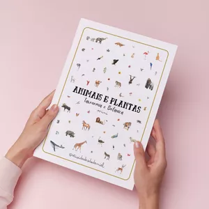 Imagem de capa para o Ebook Animais e Plantas - Versão MINI