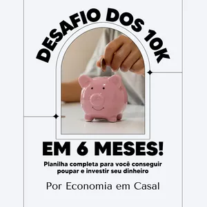 Imagem de capa para o Ebook Desafio dos 10K em 6 meses